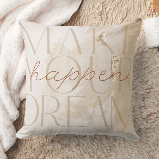 Liebe in weißem Script mit dem Thread für Herz-ben Kissen (Decke)