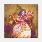 Liebe in Wunderland - Magnet (Vorne)