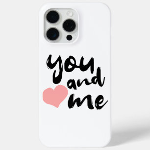 Liebe in zwei Worten: Sie und ich. Valentinstag Case-Mate iPhone Hülle