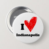 Liebe Indianapolis Button (Vorne & Hinten)