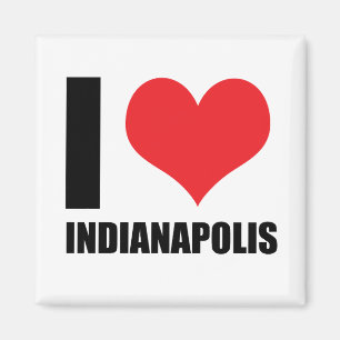 Liebe Indianapolis Magnet