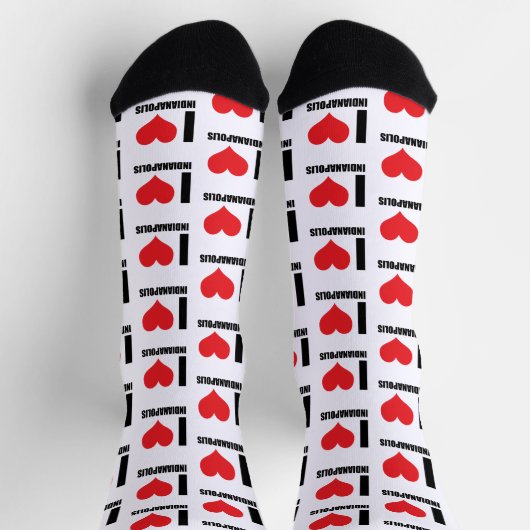 Liebe Indianapolis Socken (Oben)