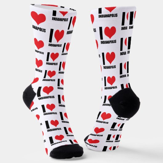 Liebe Indianapolis Socken (Gewinkelt)