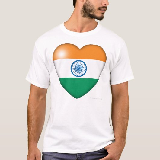 Liebe Indien T-Shirt (Vorderseite)