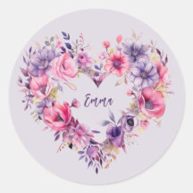 Liebe | INDIVIDUELLE NAME | Floral