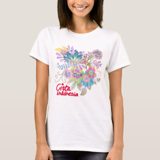 Liebe Indonesia-Hemd T-Shirt