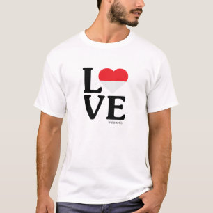 Liebe Indonesien T-Shirt
