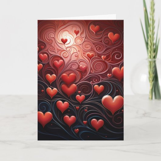 Liebe - Infoblatte Urlaubskarte Karte (Vorderseite)