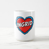 Liebe Ingrid Kaffeetasse (Mittel)