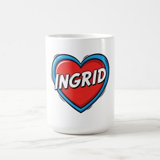 Liebe Ingrid Kaffeetasse (Mittel)
