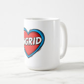Liebe Ingrid Kaffeetasse (VorderseiteRechts)