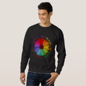 Liebe Inklusion Hoffnung Diversity Freundlichkeit Sweatshirt (Vorne ganz)
