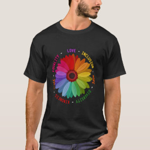 Liebe Inklusion Hoffnung Diversity Freundlichkeit T-Shirt