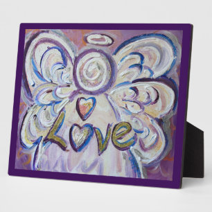 Liebe Inspiration Angel Malgedicht Plaque Fotoplatte