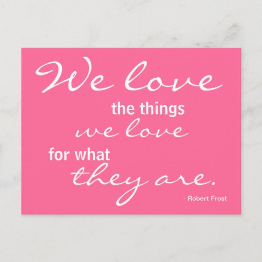 Liebe, Inspiration - Postkarte (Vorderseite)