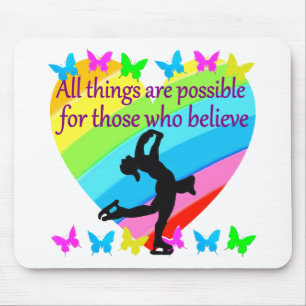 LIEBE INSPIRATIONELLES SKATEN-DESIGN MOUSEPAD