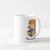 Liebe Inspirier Paraprofessional Art Kaffeetasse (VorderseiteRechts)