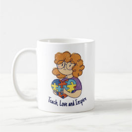 Liebe Inspirier Paraprofessional Art Kaffeetasse
