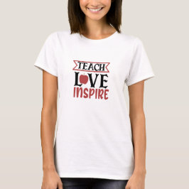 Liebe Inspiriere Frauen T-Shirt