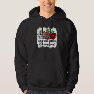 Liebe Inspiriere Paraprofi zurück zur Schule Hoodie