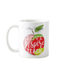 Liebe, inspirieren, bringen | Lehrern Kaffee-Tasse