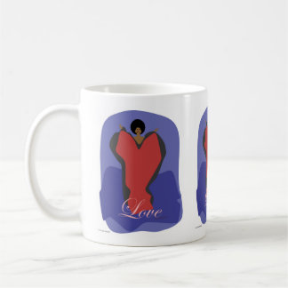 Liebe | Inspirierender Kunstbecher | Botschaften d Kaffeetasse