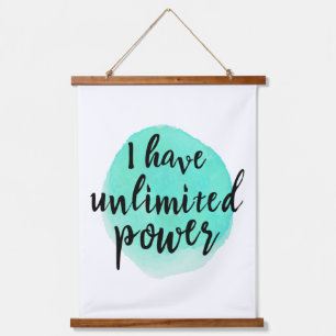 Liebe inspirierendes Sprichwort für die Akzeptanz  Wandteppich Mit Holzrahmen