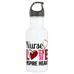 Liebe Inspiriert Herz - Motivierend Krankenwort Edelstahlflasche
