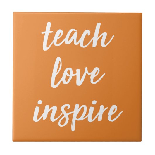 Liebe Inspiriert| Inspirationssprache Fliese (Vorderseite)