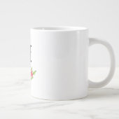 *~* LIEBE INTENSIVE EMOTO Blume Bouquet Jumbo-Tasse (Rechts)