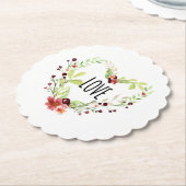 *~* LIEBE INTENSIVE UNTERSETZER EMOTO Blumenherz (angewinkelt)