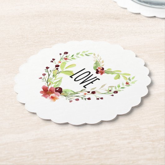 *~* LIEBE INTENSIVE UNTERSETZER EMOTO Blumenherz (angewinkelt)