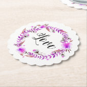 *~* LIEBE INTENSIVIERUNG EMOTO Blumendraht Unterse Untersetzer (angewinkelt)