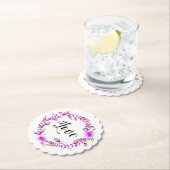 *~* LIEBE INTENSIVIERUNG EMOTO Blumendraht Unterse Untersetzer (Vor Ort)