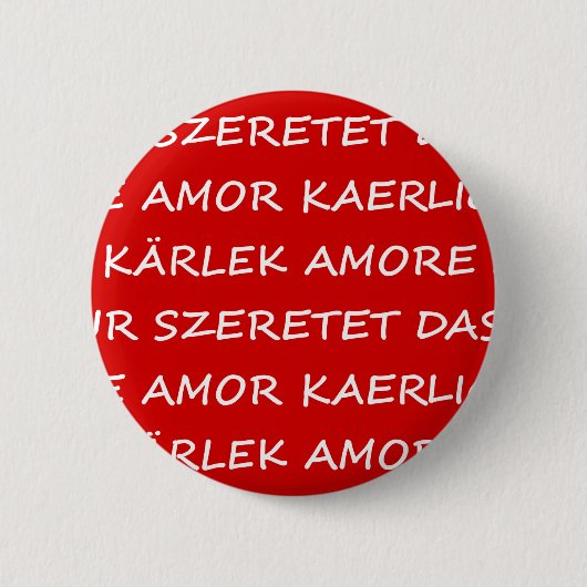 Liebe International Button (Vorderseite)