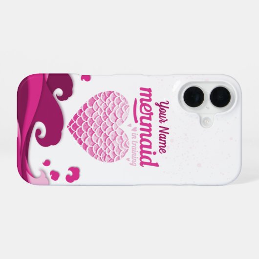 Liebe iPhone 16 Hülle (Rückseite (Horizontal))