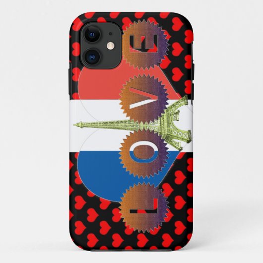 Liebe iPhone Case (Rückseite)