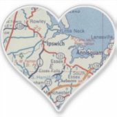 Liebe Ipswich Aufkleber (Vorderseite)