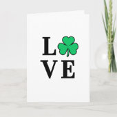 LIEBE Ireland Irish All Purpose Blank Karte (Vorderseite)