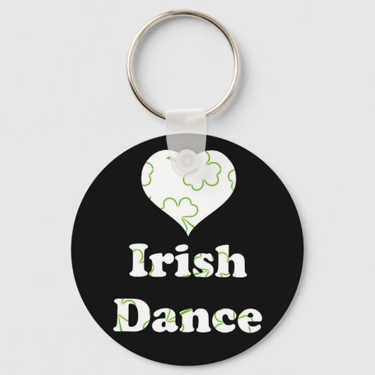 Liebe Irish Dance Schlüsselanhänger (Vorderseite)