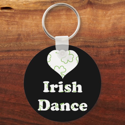 Liebe Irish Dance Schlüsselanhänger (Vorderseite)