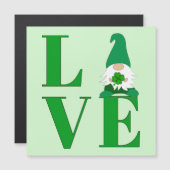 Liebe Irish Gnome Magnetkarte (Vorne/Hinten)
