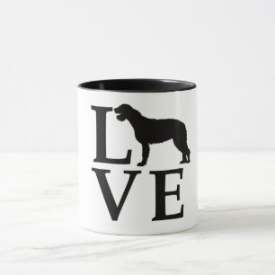 Liebe Irish Wolfhound Tasse