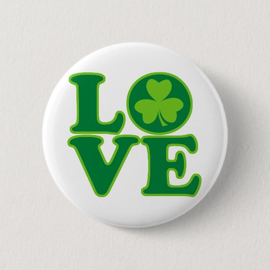 Liebe Irland Button (Vorderseite)