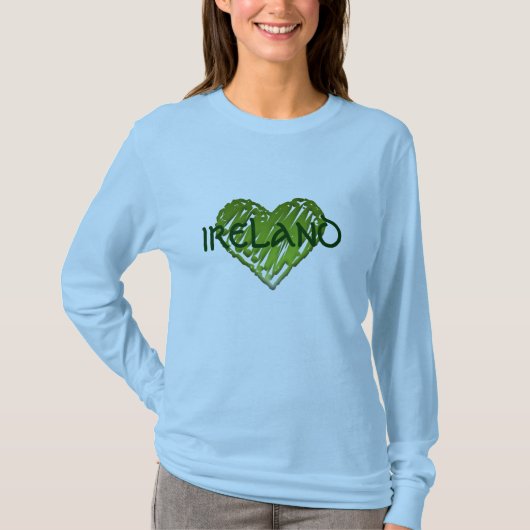 Liebe Irland T-Shirt (Vorderseite)