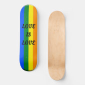 LIEBE IS LIEBE Skateboard (Vorderseite)