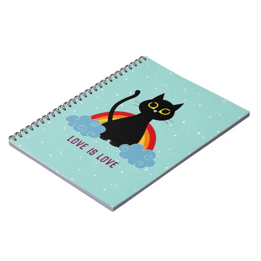 LIEBE IS LIEBE Stolperheft Notizblock (Linke Seite)