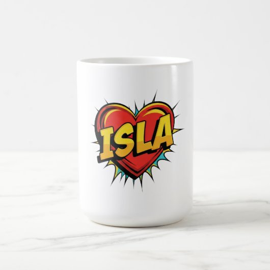 Liebe Isla Kaffeetasse (Mittel)