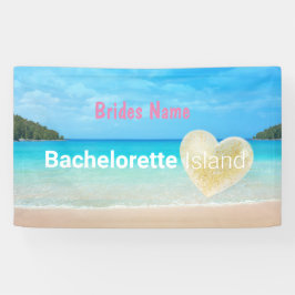 Liebe Island Junggeselinnen-Abschied Banner