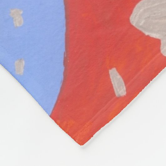 Liebe Isle Fleece Blanket (Ecke)